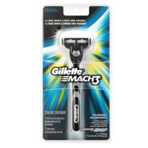 Aparelho de Barbear Gillette Mach 3 Rec 1 Unidade