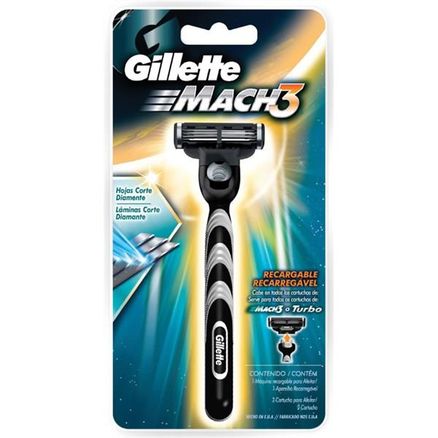 Aparelho de Barbear Gillette Mach3 Regular 1 Unidade