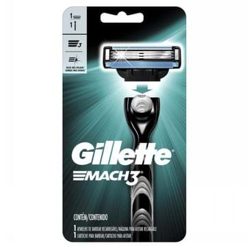 Aparelho de Barbear Gillette Mach-3 Regular 1 Unidade
