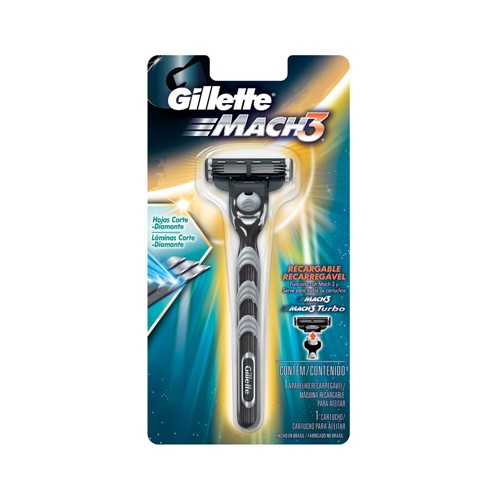 Aparelho de Barbear Gillette Mach3 Regular
