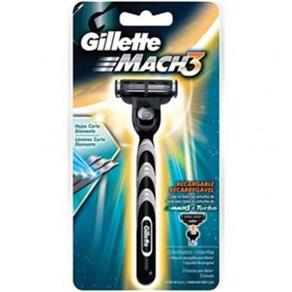 Aparelho de Barbear Gillette Mach3 Turbo