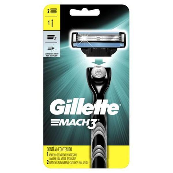 Aparelho de Barbear - Gillette Mach3