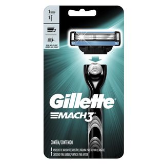 Aparelho de Barbear Mach3 Gillette 1 Un