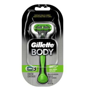 Aparelho de Depilação Gillette Body 1 Unidade