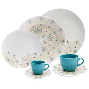 Aparelho de Jantar, Chá e Café Oxford Porcelanas Coup Lindy Hop EM42-4639 - 42 Peças