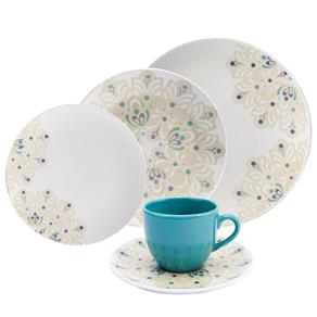 Aparelho de Jantar e Chá Oxford Porcelanas Coup Lindy Hop EM20-4639 - 20 Peças