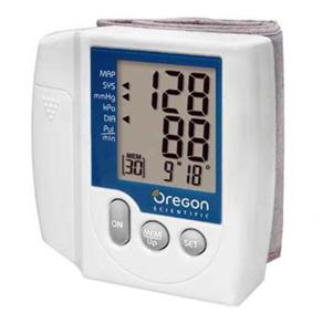 Aparelho de Pressão Oregon Automático de Pulso C/ Memória e Visor de LCD - BPW120