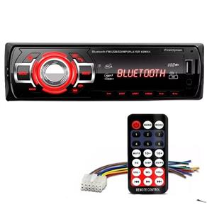Aparelho de Som Carro Automotivo Bluetooth Pendrive Rádio Sd