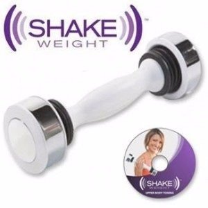 Aparelho Ginástica Shake Weight - Preto/ Branco