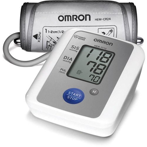 Aparelho Monitor De Pressão Arterial Automático De Braço - Hem 7113 - Omron