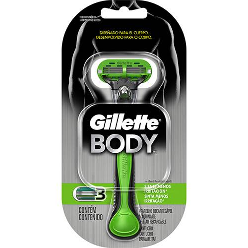 Aparelho para o Corpo Masculino - Gillette Body