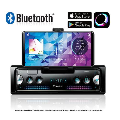 Tudo sobre 'Aparelho Som Pioneer Bluetooth Sph-c10bt Smart Receiver Automotivo'