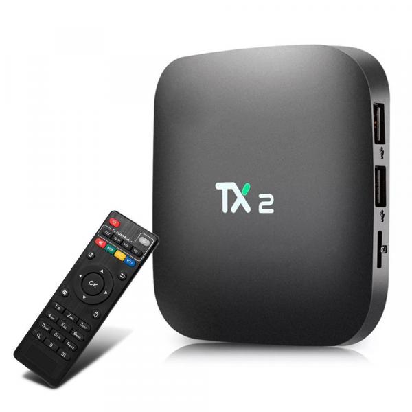 Aparelho Transforma Tv Smart com Android 7.1 TX-2 4k Android 7.1 Bluetooth - Tanix
