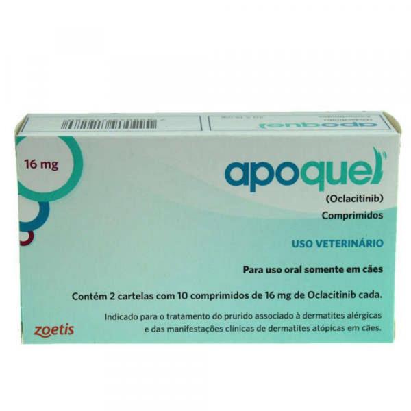 Apoquel 16 Mg 20 Comprimidos - Zoetis