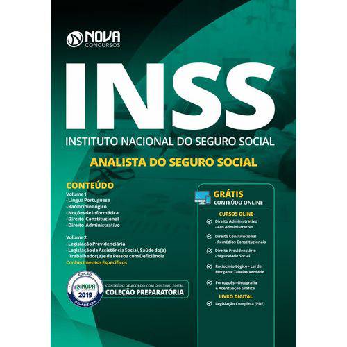 Apostila Concurso INSS 2019 - Analista do Seguro Social