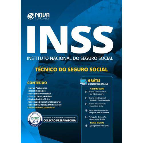 Apostila Concurso INSS 2019 - Técnico do Seguro Social