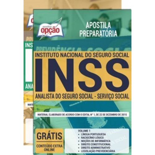 Apostila Concurso INSS - Analista Seguro Social