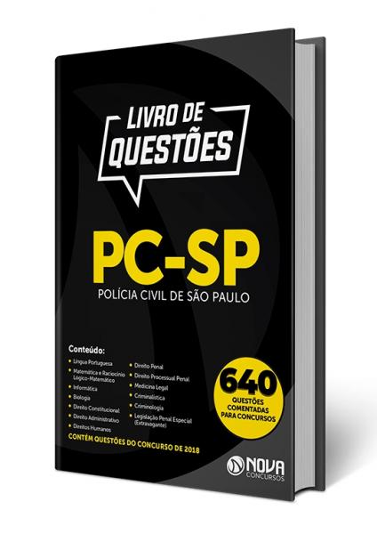 Apostila de Questões PC SP 2019 - Nova Concursos