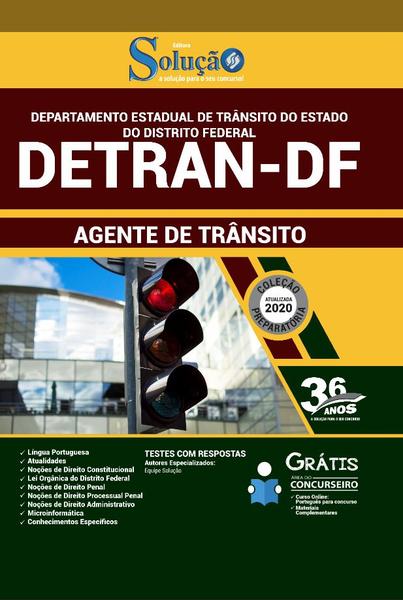 Apostila DETRAN DF 2020 Agente de Trânsito - Opção