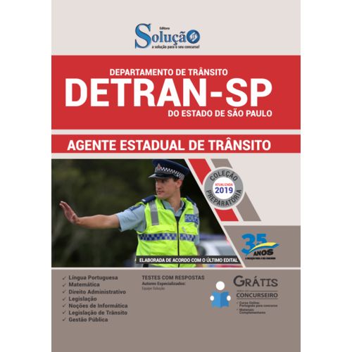 Apostila Detran Sp 2019 - Agente Trânsito