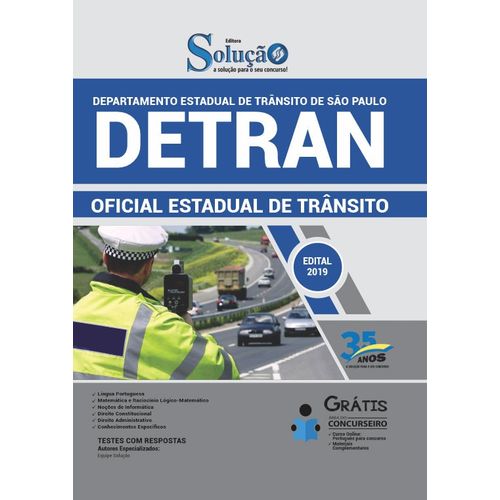 Apostila Detran Sp 2019 - Oficial Estadual de Trânsito