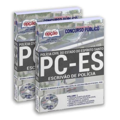 Apostila Escrivão de Polícia Concurso PC ES 2019
