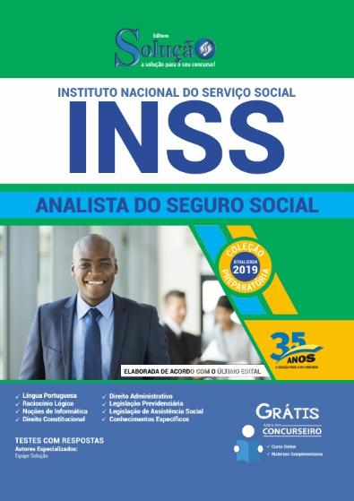 Apostila INSS- 2019 - Analista do Seguro Social - Editora Solução