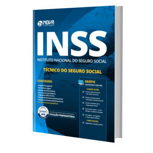 Tudo sobre 'Apostila INSS 2019 - Técnico Seguro Social'