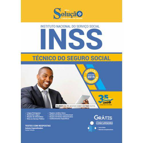 Apostila INSS 2019 - Técnico Seguro Social