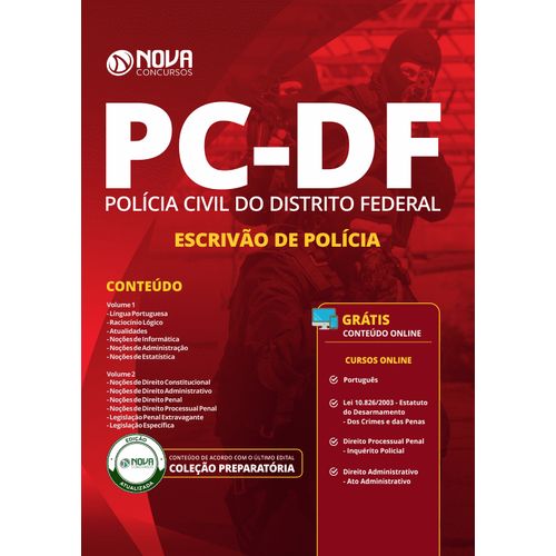 Apostila Pc-df 2019 - Escrivão de Polícia