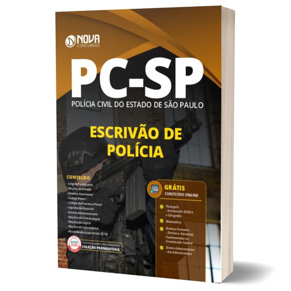 Apostila PC-SP 2020 - Escrivão de Polícia - Editora Nova