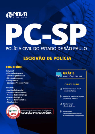 Apostila Pc-Sp 2019 - Escrivão de Polícia