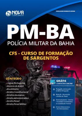 Apostila PM BAHIA 2020 - Curso de Formação de Sargentos - Novaconcursos