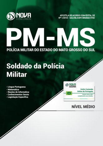 Apostila Pm-Ms - Soldado da Polícia Militar