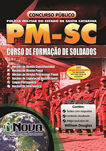 Apostila PM - SC - Curso de Formação de Soldados