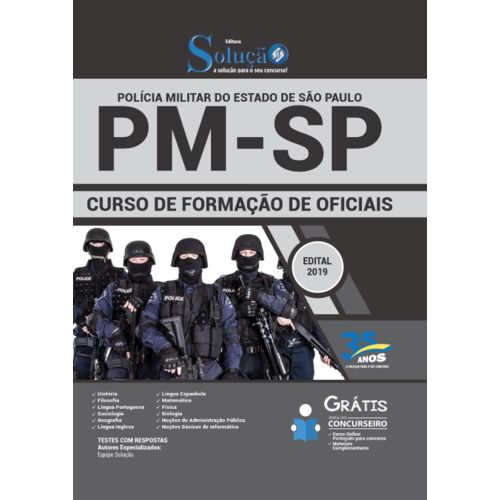 Apostila Pm-sp - 2019 - Curso de Formação de Oficiais