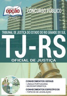 Apostila Preparatória Tj Rs - Oficial de Justiça - Editora Opção
