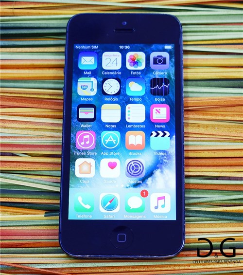 Apple Iphone 5 16Gb Preto (Seminovo)