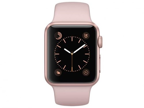 Tudo sobre 'Apple Watch Series 1 38mm Alumínio 8GB Esportiva - Areia-Rosa'