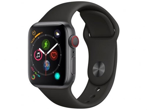 Apple Watch Series 4 40mm Cellular GPS Integrado - Wi-Fi Bluetooth Pulseira Esportiva 16GB
