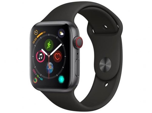 Tudo sobre 'Apple Watch Series 4 44mm Cellular GPS Integrado - Wi-Fi Bluetooth Pulseira Esportiva 16GB'