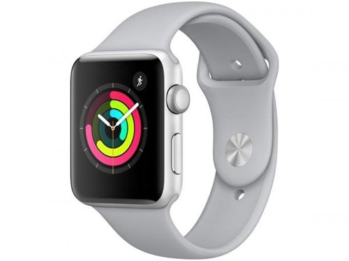 Tudo sobre 'Apple Watch Series 3 42mm GPS Integrado Bluetooth - Pulseira Esportiva 8GB Alumínio Resistente a Água'