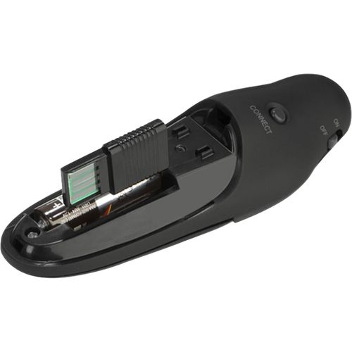 Apresentador de Slides Wireless Apontador LASER Ap-400 Preto C3TECH