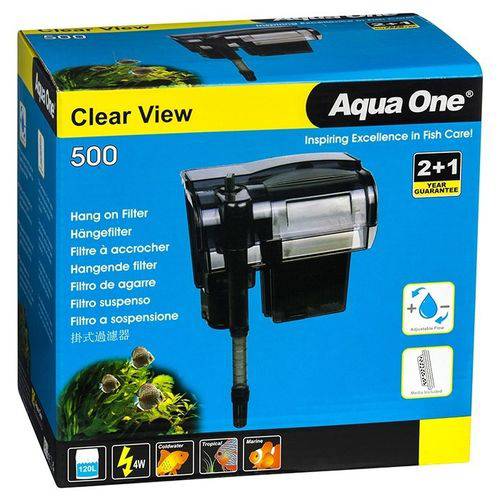 Tudo sobre 'Aqua One - Hf-0400 - Filtro Externo ClearView 400 -110v'