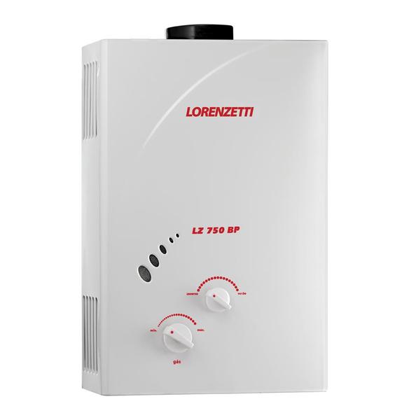 Aquecedor Agua Lorenzetti Gas Lz 750 Branco