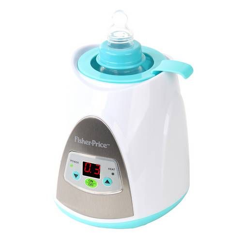 Tudo sobre 'Aquecedor Digital de Mamadeira Fisher Price BB302 110V - Branco'