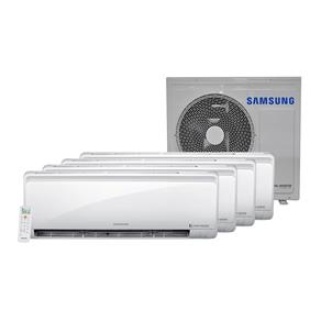 Ar Condicionado Multi Split Inverter Samsung 4x9.000 BTU/h Quente e Frio - 220V