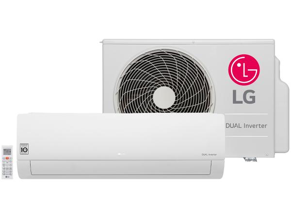 Tudo sobre 'Ar-condicionado Split LG Inverter 18.000 BTUs - Frio Dual S4Q18KL3WB'