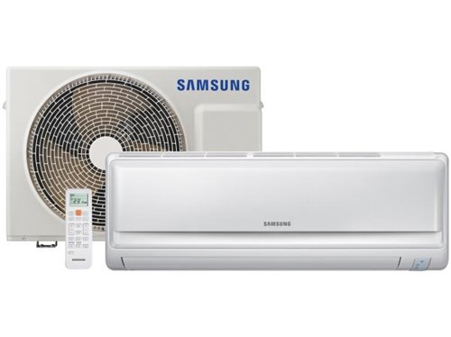 Ar-condicionado Split Samsung 12.000 BTUs Quente - Frio Filtro Full HD Max Plus AR12KPFUAWQ//AZ