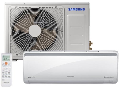Ar-condicionado Split Samsung Inverter 24.000 BTUs - Frio Filtro Full HD Digital AR24MVSPBGMNAZ